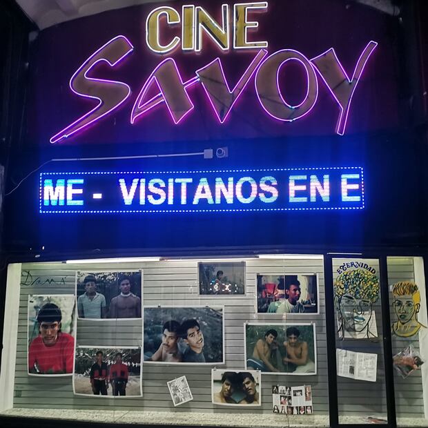 Galería fotográfica de Drama, instalada en el Cine Savoy. Foto: Eduardo Dina / EL UNIVERSAL