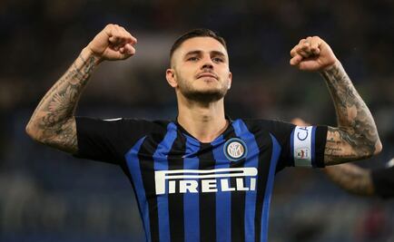 Mauro Icardi, el mejor futbolista de la Serie A