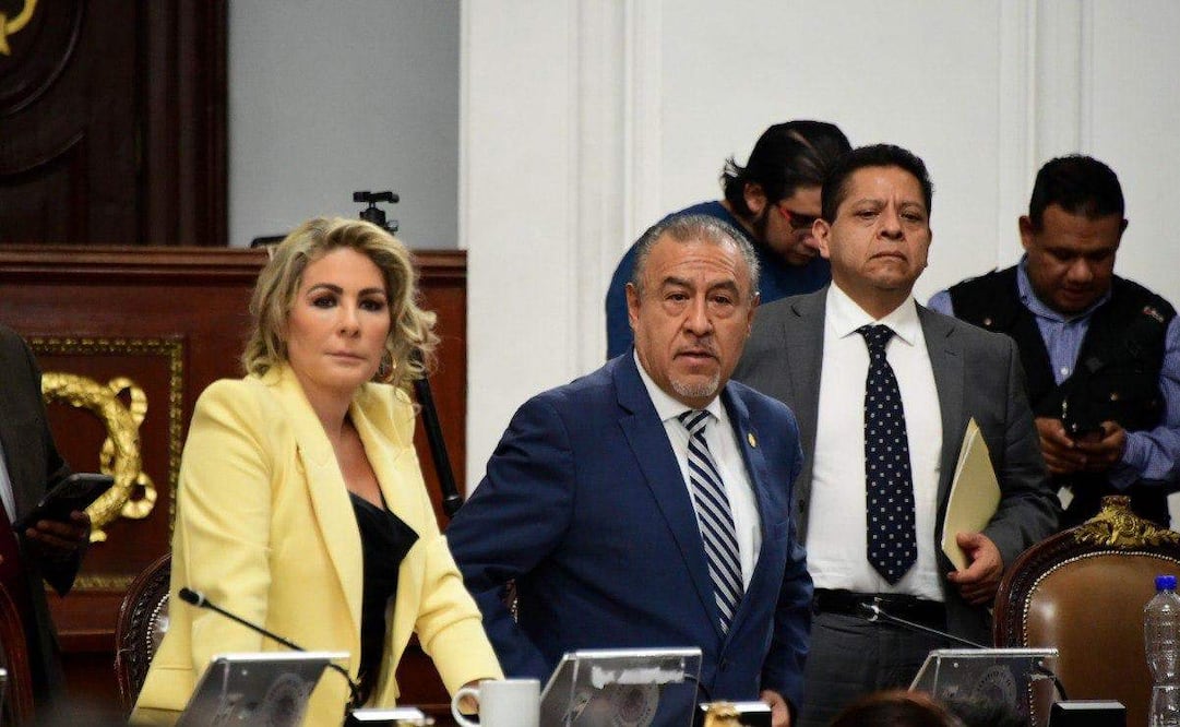 La diputada del PRD, Nora Arias, presentó el exhorto durante la sesión en el pleno. Foto: Especial
