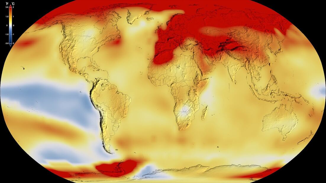 El calentamiento global influye en temporada de lluvias. Foto: EFE