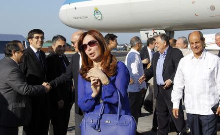 Cristina K. llega a Cuba para asistir a misa del Papa