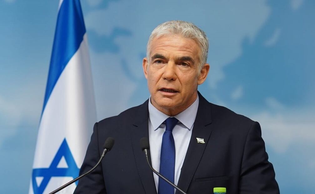 Ministro de Exteriores israelí, Yair Lapid.  Foto: EFE 