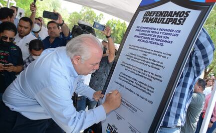 “Truko” Verástegui promete blindaje a programas federales en Tamaulipas