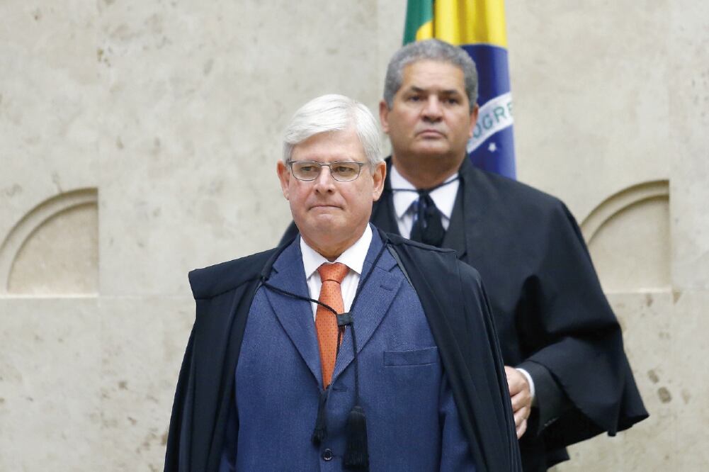 Mano firme. El fiscal brasileño Rodrigo Janot ha presentado dos denuncias contra el presidente Temer (XINHUA)