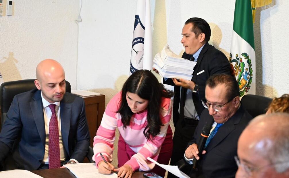 Gobierno de Morelos presenta denuncias contra exfuncionarios por irregularidades por 40 mdp (13/01/2025). Foto: Especial