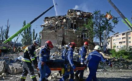 Rusia ataca a Kiev y deja 21 muertos; daña oficinas de la UE