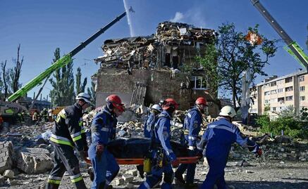 Rusia ataca a Kiev y deja 21 muertos; daña oficinas de la UE