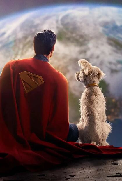 Superman y Krypto: una fiel amistad. Foto: Superman Movie