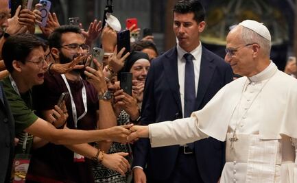 Como estrella de rock: Así reciben a León XIV en festival de influencers católicos; el Papa les pide llevar la paz en redes sociales