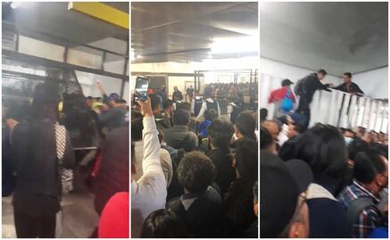 ¡Estampida en Pantitlán! Esto pasó en la Línea 9 del Metro CDMX VIDEOS