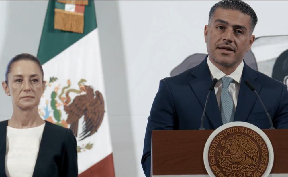 Presidenta reconoce estrategia de seguridad en México (3/10/2025). Foto: Captura de pantalla