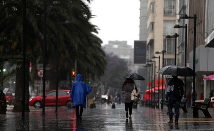 Activan alerta amarilla por posible lluvia y granizo en 6 delegaciones