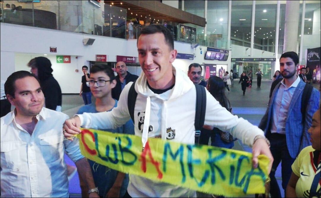 Marchesín ya partió hacia Portugal. Foto: Carlos Salgado