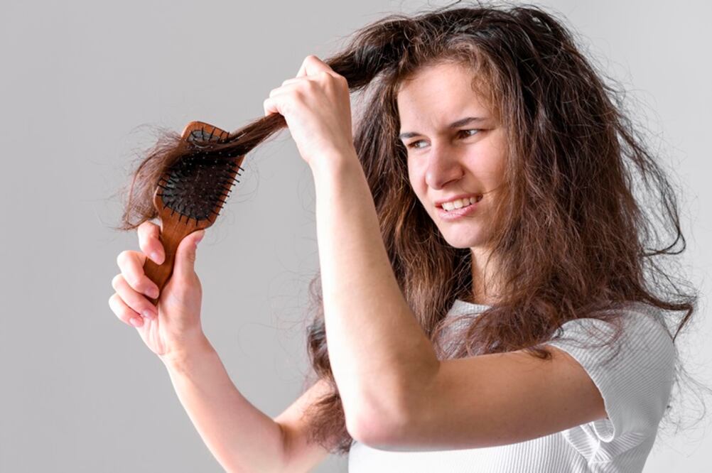 Este remedio casero promete eliminar el frizz del cabello. Foto: Freepik