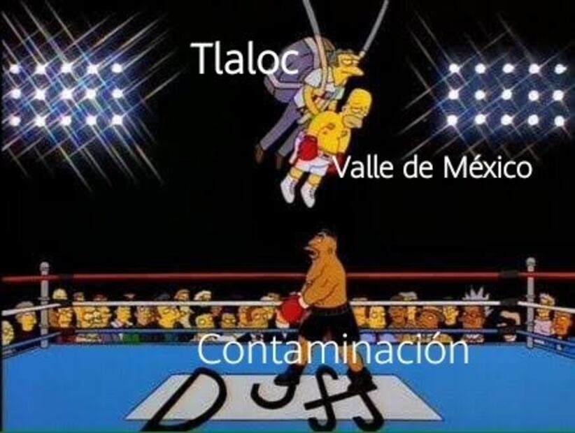 Con memes agradecen en redes sociales a Tláloc por lluvia