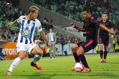 Santos y Pachuca empatan en Torreón