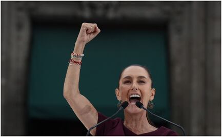 Claudia Sheinbaum asegura desde el Zócalo: "¡No les voy a defraudar!"