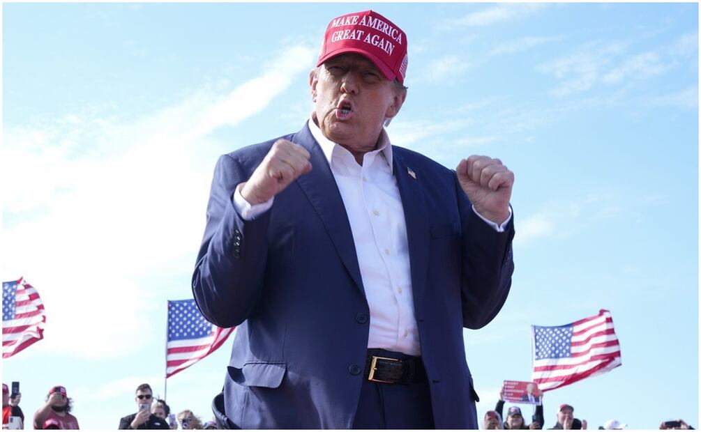 Trump está a punto de convertirse en el primer republicano en 20 años en ganar el voto popular. Foto: AP