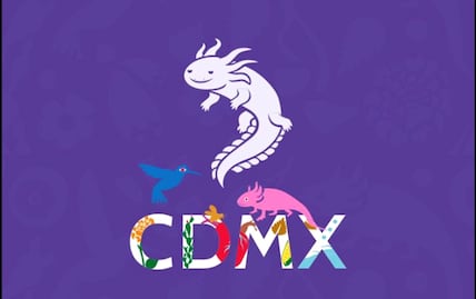 Un ajolote morado te lleva a recorrer la nueva App CDMX