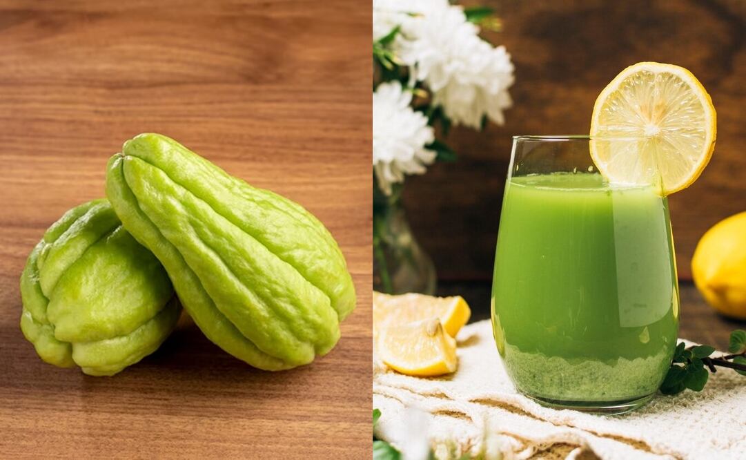 Descubre todas las propiedades que tiene el jugo de chayote con limón. Foto: Freepik