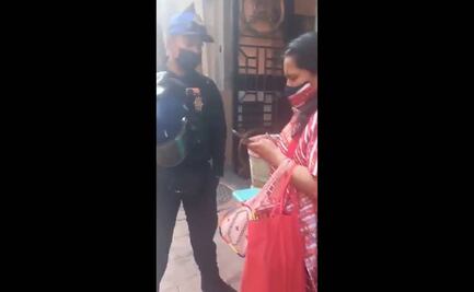 VIDEO. Artesana triqui denuncia discriminación por parte de elementos de la policía en CDMX