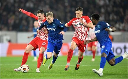 West Ham perdió ante Friburgo en la Europa League con error de Edson Álvarez