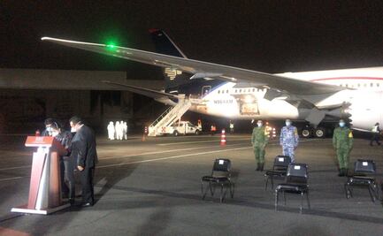 Arriba a México nuevo cargamento de China con ventiladores e insumos contra Covid