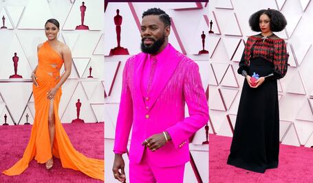 Los peores looks de la alfombra roja de los Oscar 2021