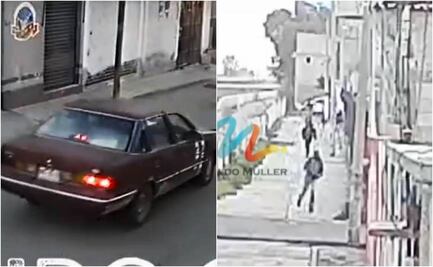 VIDEO: Así huyeron los presuntos sicarios que asesinaron a chofer de autobús en la México-Pachuca