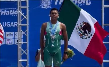 El mexicano Dylan Campa conquista la medalla de oro en la Copa de las Américas de Triatlón