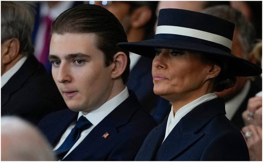 El presidente de los Estados Unidos, Donald Trump, pronuncia su discurso inaugural después de prestar juramento como el 47º presidente de los Estados Unidos en la Rotonda del Capitolio de los Estados Unidos el 20 de enero de 2025 en Washington, DC. Foto: AFP