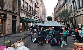 Sección 22 de la CNTE levanta plantón en CDMX; organizan otras acciones políticas