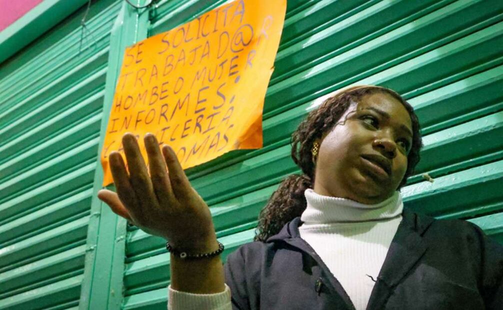Adelis de la Caridad es cubana y contadora, le gustaría que el gobierno mexicano diera una vía sencilla de regularización para acceder a más oportunidades profesionales. FOTO: Luis Camacho.