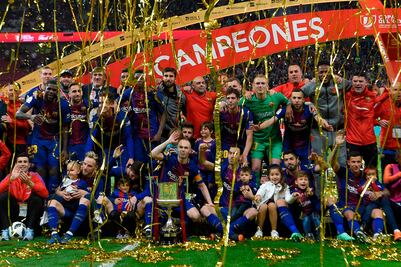 El Barcelona conquista la Copa del Rey