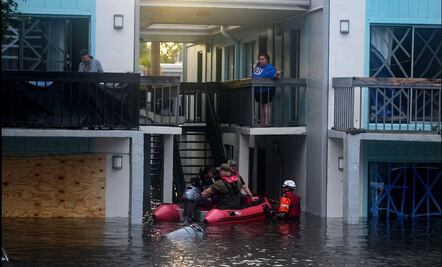 "La ayuda está en camino": Biden pide a afectados por huracán Milton permanecer en sus casas