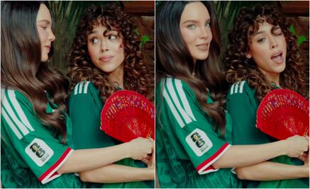 "A que sí", Belinda y Danna, convencidas de que hoy gana México