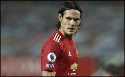 Edinson Cavani debutó con el Manchester United