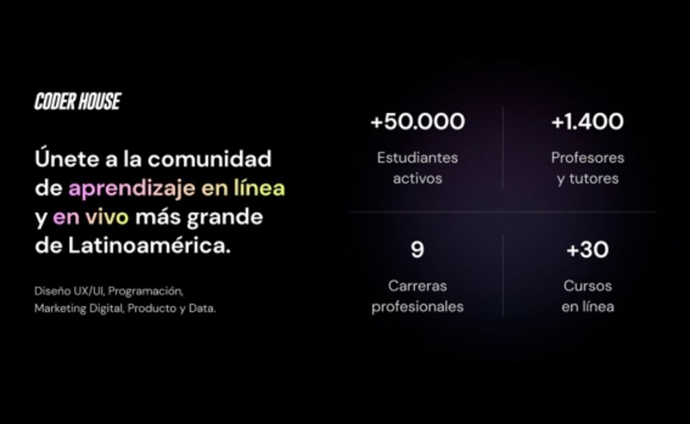 Los 3 cursos en línea y en vivo que debes realizar para adquirir las habilidades más demandadas por el mercado laboral
