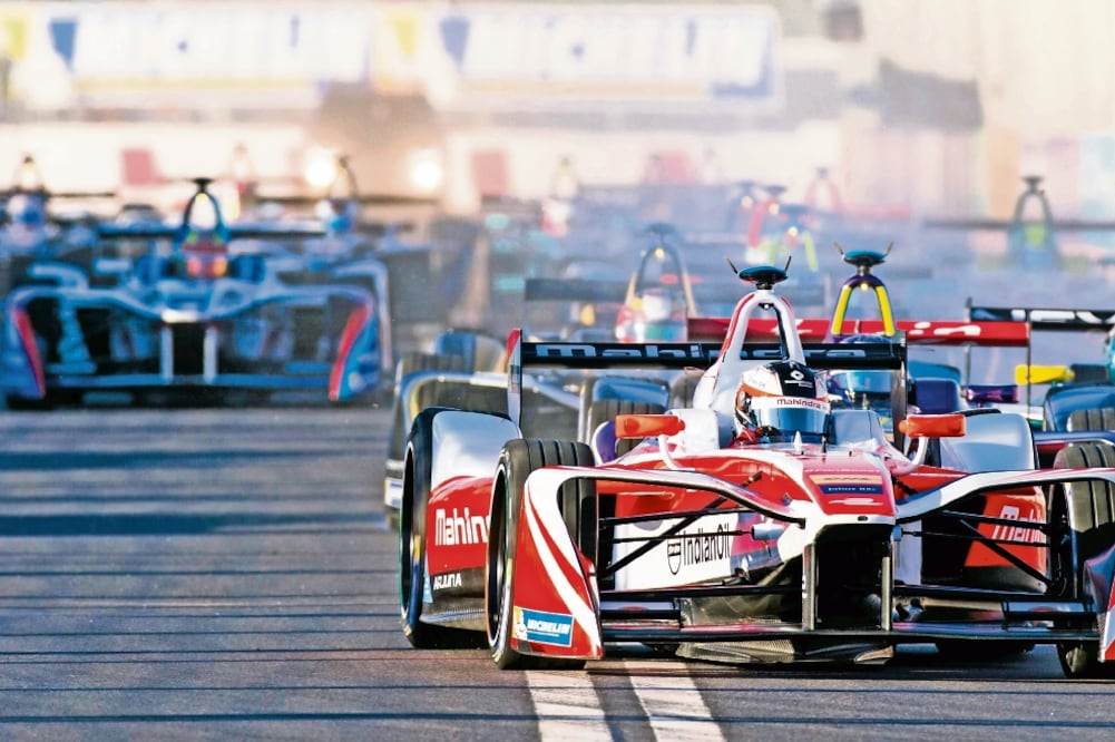 Los bólidos sólo tienen carga para media hora (SAM BLOXHAM. FÓRMULA E)