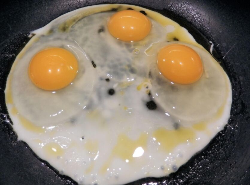 5 errores que cometes al hacer huevos estrellados