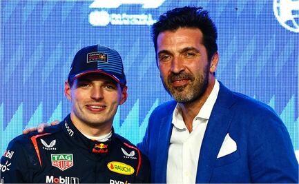 Max Verstappen y Gianluigi Buffon viven emotivo momento previo al GP de Arabia Saudita 