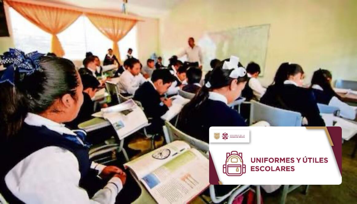 Conoce los requisitos para obtener uniformes y útiles escolares gratis. Foto: Archivo / El Universal