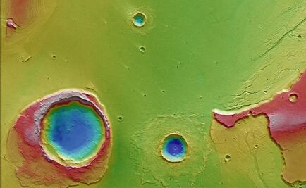 La ESA muestra evidencia de una mega-inundación en Marte