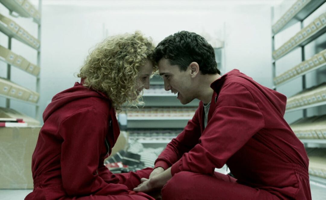 Fotograma de la serie "La casa de papel"