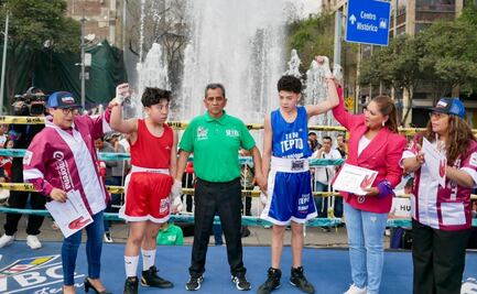 Llevan “Boxeo por la Paz” a Tepito y otros barrios; buscan abrir espacio para jóvenes en el deporte
