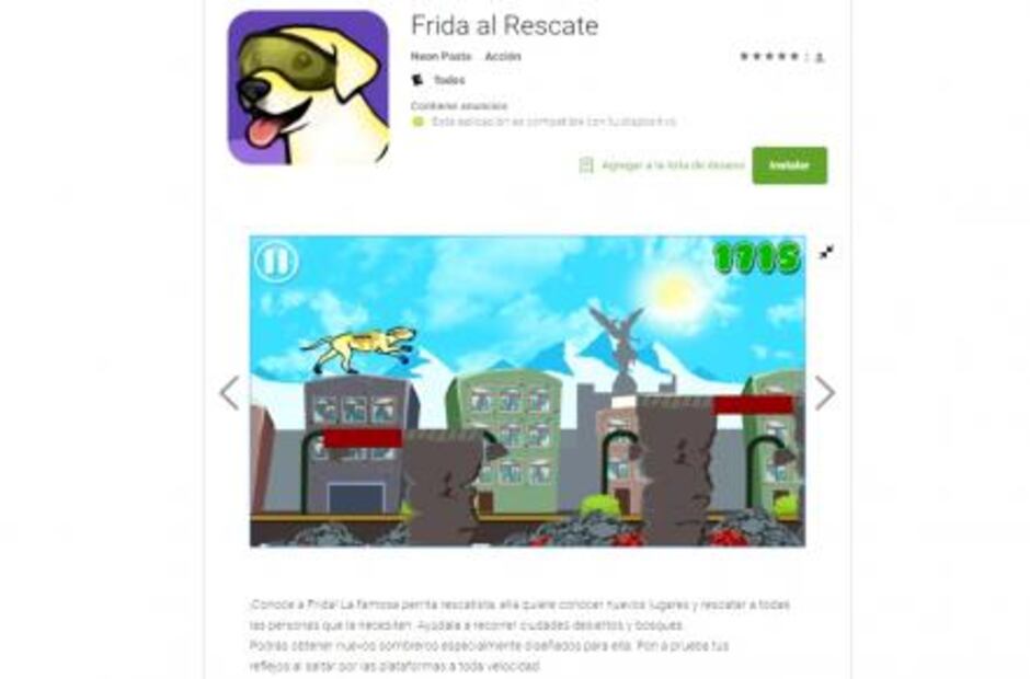 Crean videojuego “Frida al Rescate”
