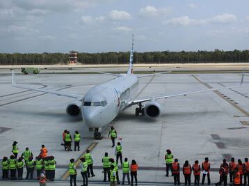 El Aeropuerto de Tulum recibe por primera vez vuelos internacionales