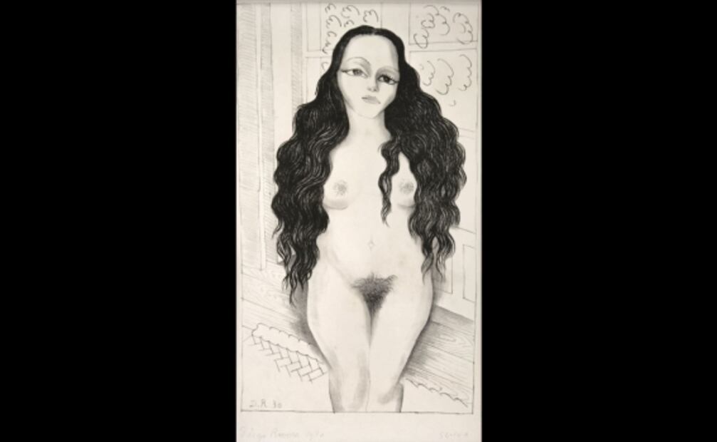 Desnudo de Dolores Olmedo hecho por Diego Rivera será subastado