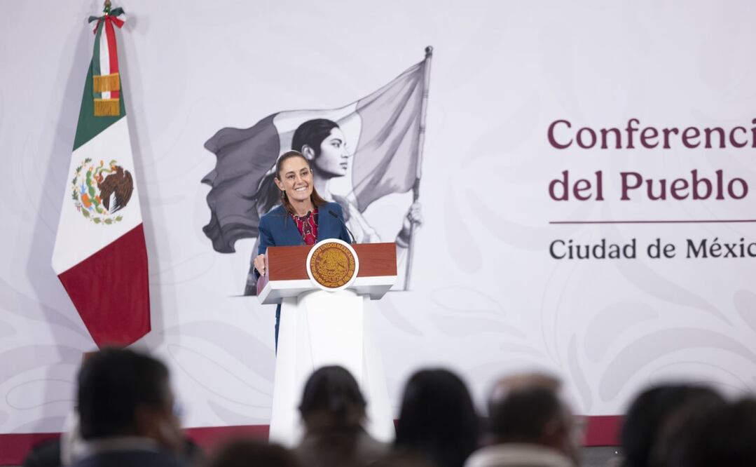 Conferencia matutina de la presidenta Claudia Sheinbaum Pardo en Palacio Nacional el 04 de marzo de 2026. Foto: Presidencia