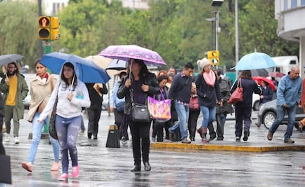 Activan alerta amarilla por lluvia y granizo en 4 delegaciones